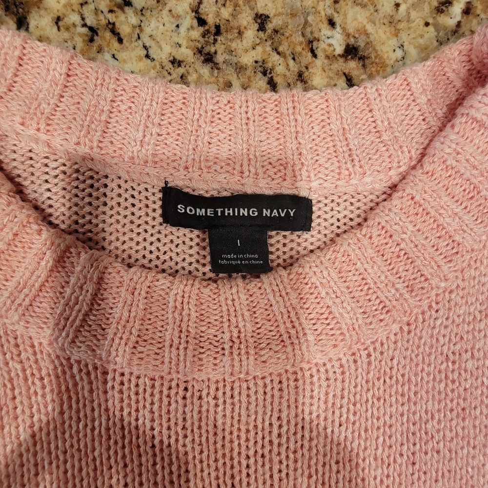 Something Navy Knitted Punk Pullover Sweater Wome… - image 5